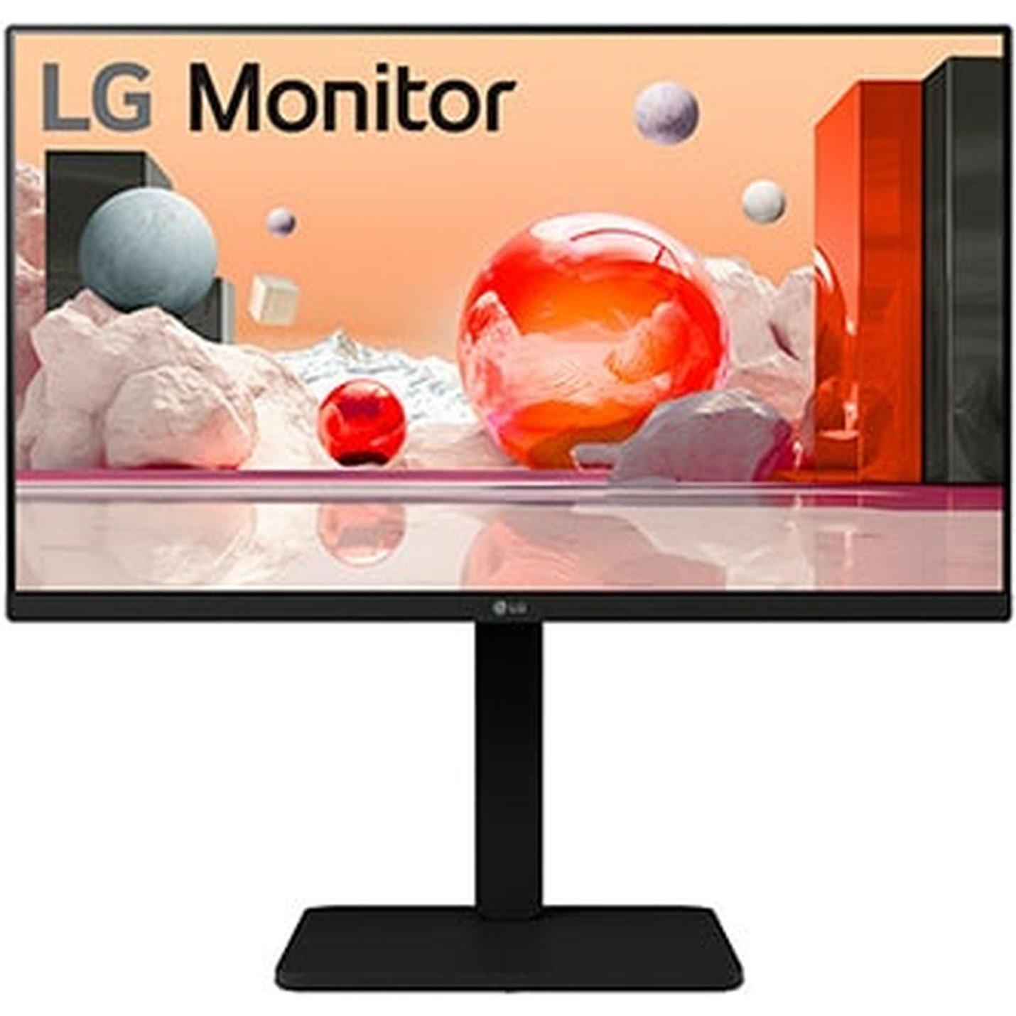 LG 24BA450-B (1920 x 1080 Pixel, 23.80"), Monitor, Schwarz