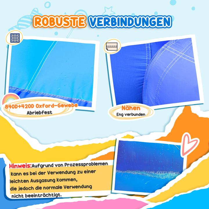 Produktbild Swisshandel24 Aufblasbare Hüpfburg mit Gebläse - Wasserpark