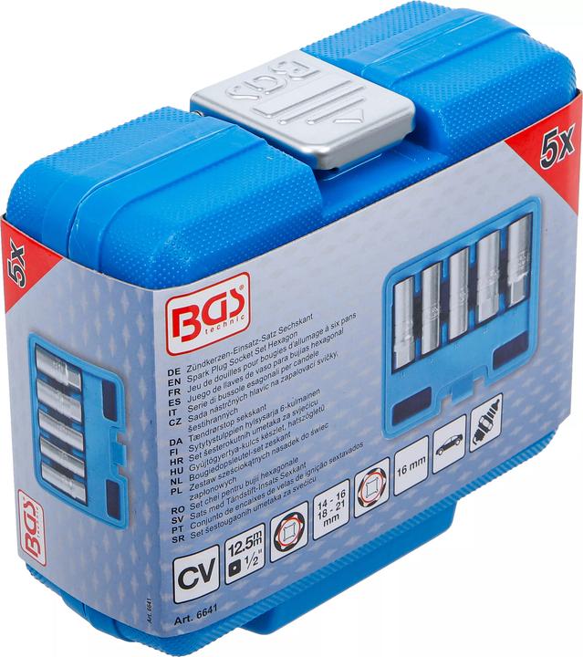 Actual product image BGS Spark plug insert set