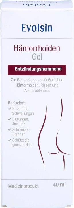 Immagine prodotto Evolsin Gel Per Emorroidi (40 ml, Gel intimo)