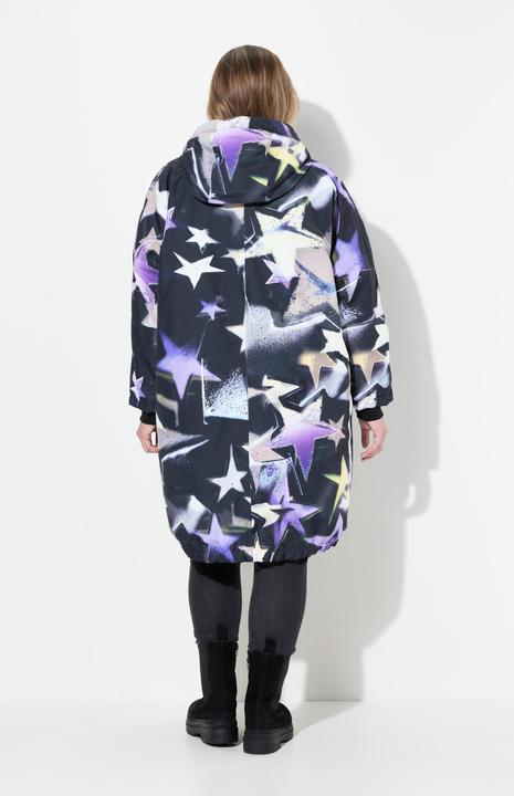 Produktbild Laurasøn Funktions-Jacke, oversized, Teddyfutter, Kapuze, 2-Wege-Zipper (XL)