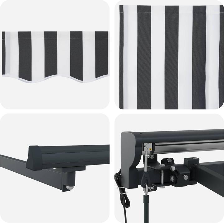 Actual product image vidaXL External shading (2.50 m)