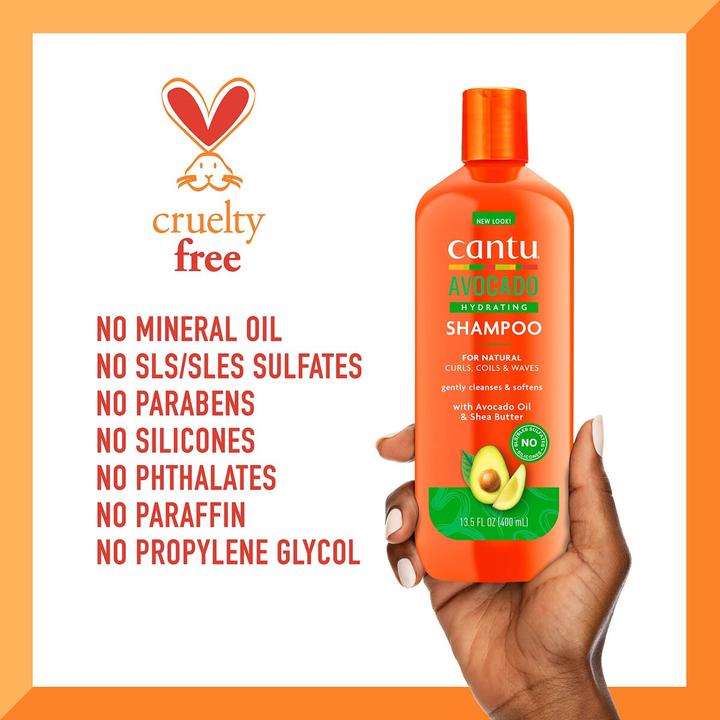 Actual product image Cantu Avocado Hydrating (400 ml)