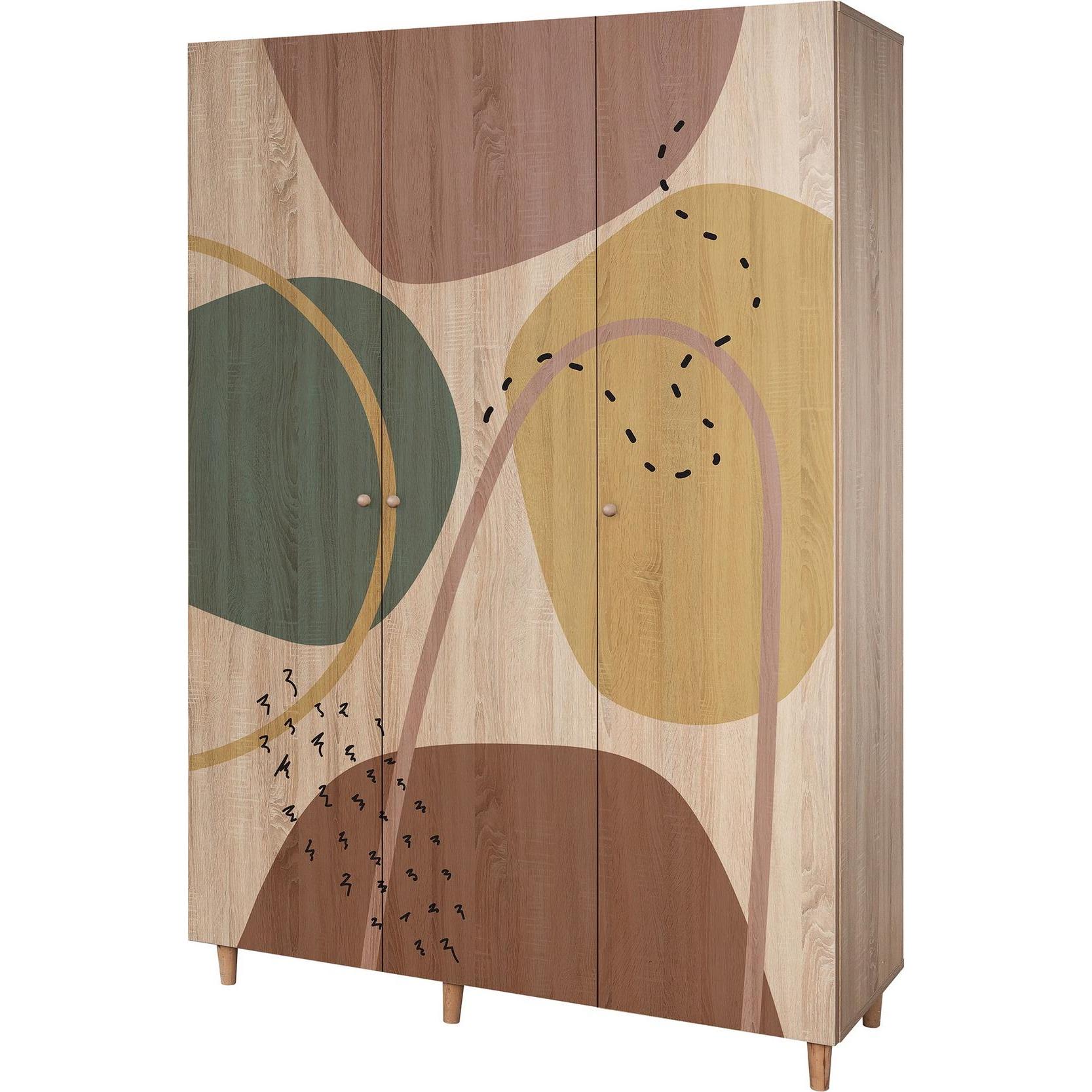 Homitis, Kleiderschrank, Lena (135 x 192 x 52 cm)