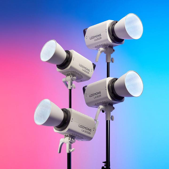 Actual product image Godox Litemons LA300Bi Bi colour LED Video Light 3 light kit (Video light)
