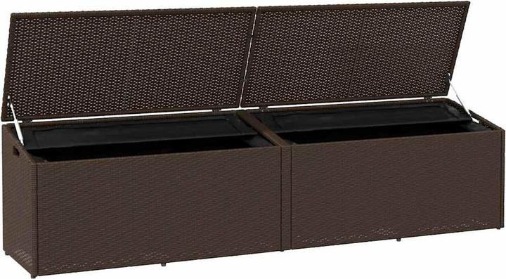 Actual product image vidaXL Garten-Aufbewahrungsbox