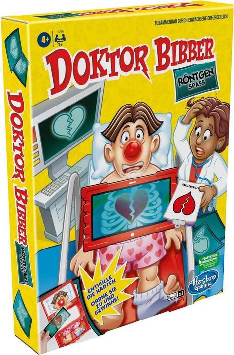Produktbild Hasbro Gaming Doktor Bibber Röntgen Spass (Deutsch)