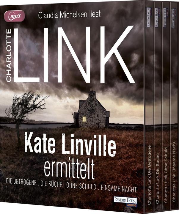 Actual product image Kate Linville Investigates - The Deceived - The Search - Without Guilt - Lonely Night (Claudia Michelsen, Charlotte Link, German)