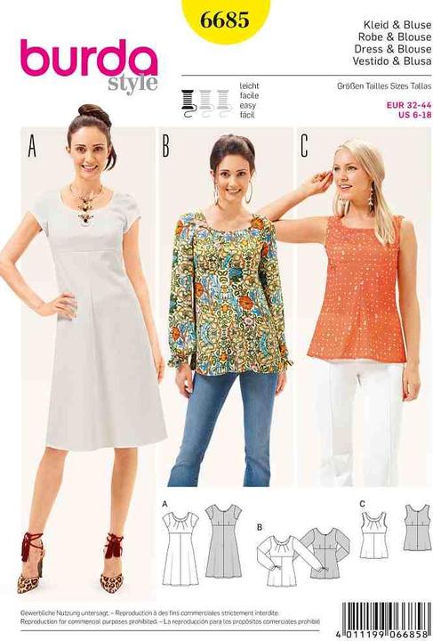 Image du produit Patrons Robe Chemisier