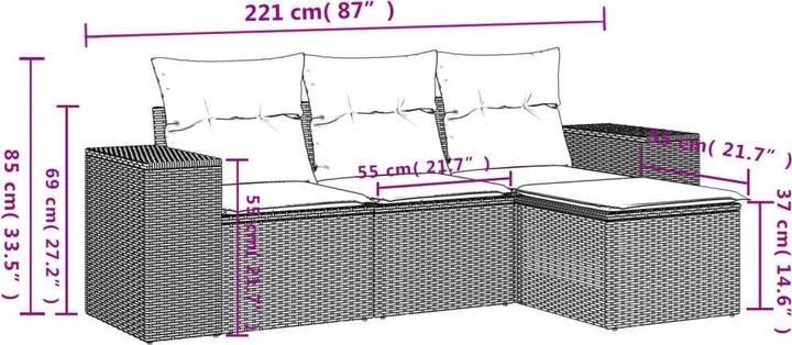 Produktbild vidaXL Hector