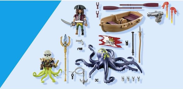 Produktbild Playmobil Kampf gegen den Riesenoktopus (71419, Playmobil Pirates)