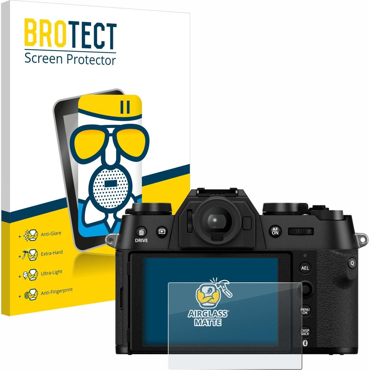 BROTECT AirGlass Panzerglasfolie Matt (Displayschutz), Kameraschutz