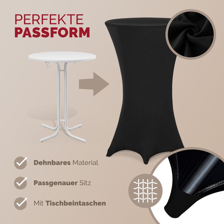 Produktbild Detex Stehtischhusse (70 x 120 cm)