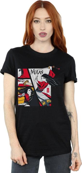 Immagine prodotto Disney Mulan Movie Comic Style Maglietta Ampia Donna (XXL)