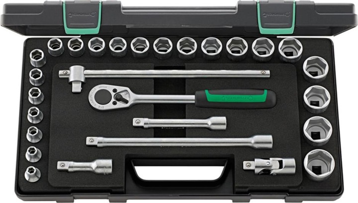 Actual product image Stahlwille Socket wrench set (27 mm, 32 mm, 24 mm, 18 mm, 11 mm, 21 mm, 14 mm, 29 mm, 31 mm, 16 mm, 19 mm, 17 mm, 30 mm, 20 mm, 10 mm, 13 mm, 12 mm, 28 mm, 15 mm, 23 mm, 22 mm, 25 mm, 26 mm)