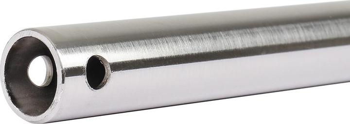 kaiserkraft Ceiling rod for ECO GENUINO-L, length 1000 mm, brushed chrome.