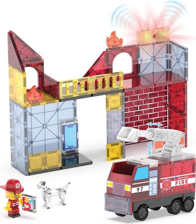 Produktbild Magna-Tiles Fire Station