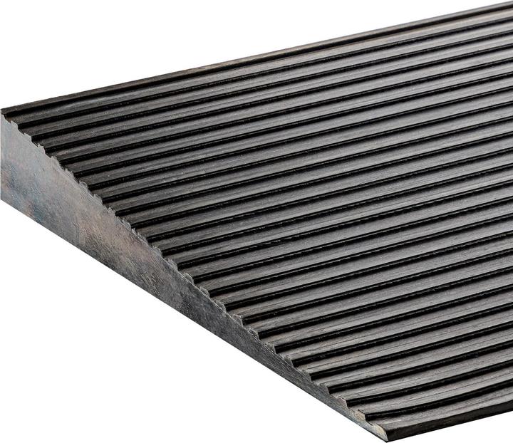Produktbild Dema Gummi Vollgummi Bordsteinrampe Schwellenrampe Auffahrrampe Rampe 900x200x30 mm