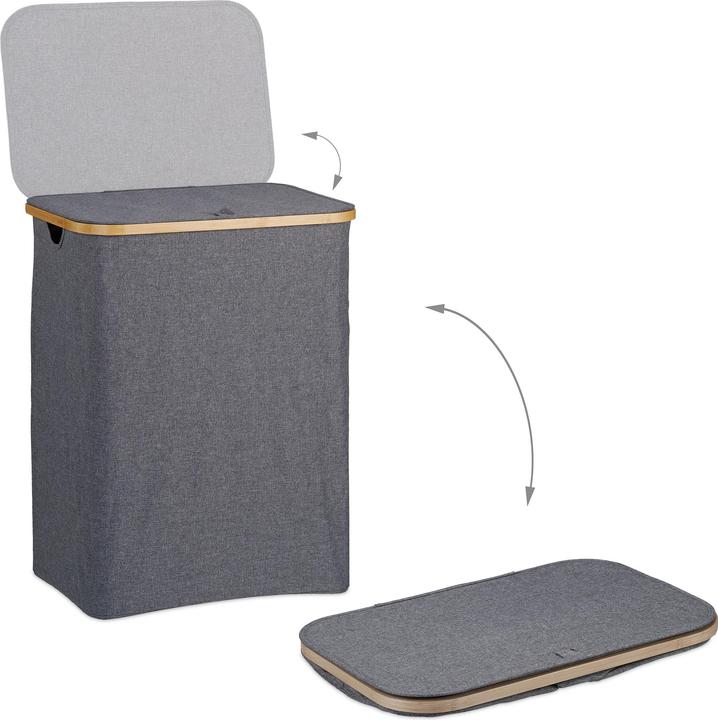 Image du produit Relaxdays Panier à linge (130 l)