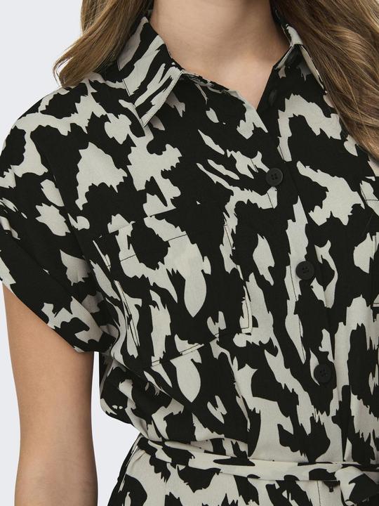 Immagine prodotto Only Abito blusa con cintura a cravatta (36)