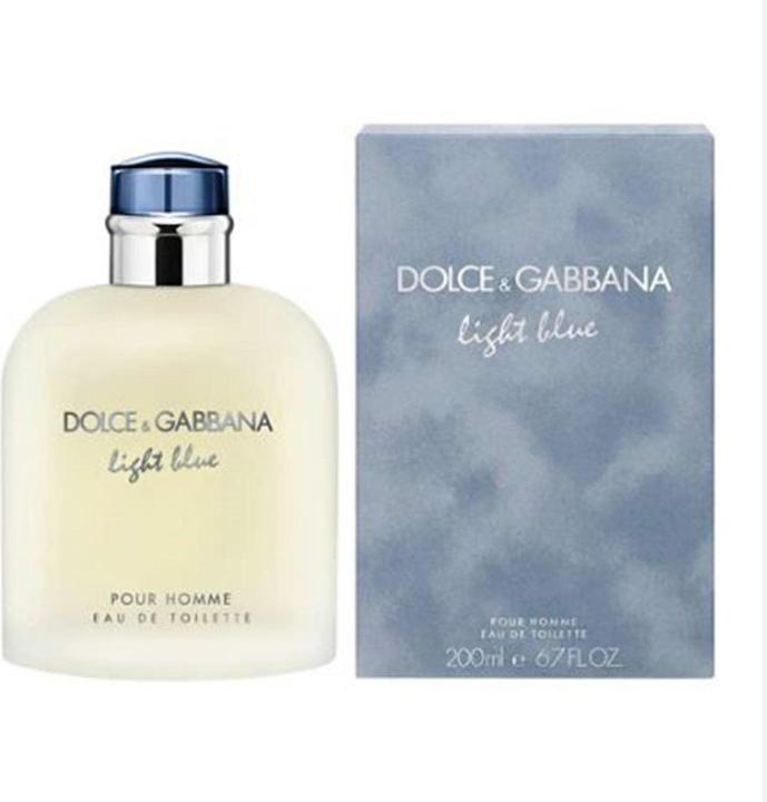 Actual product image Dolce & Gabbana Light Blue Pour Homme (Eau de toilette, 200 ml)