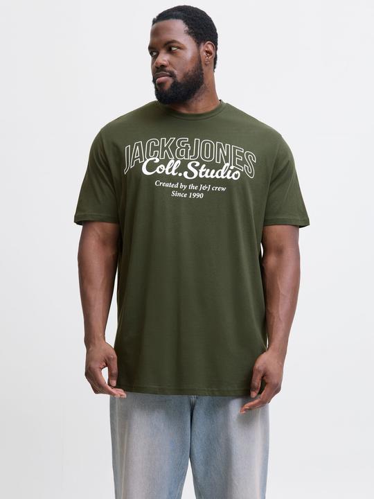 Actual product image Jack & Jones Plus Size 3er-pack Logo T-shirt T-shirt (6XL)