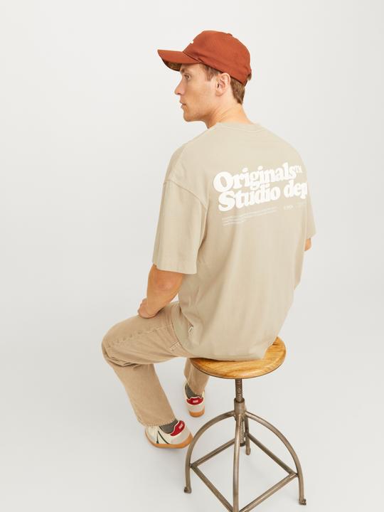 Actual product image Jack & Jones Printed round neck T-shirt T-shirt (XXL)