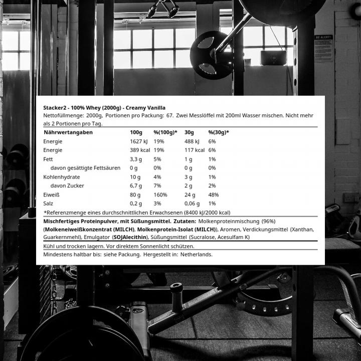 Actual product image Stackers 100% Whey (1 x, 2000.20 g)