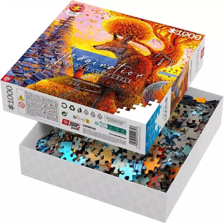 Actual product image Good Loot Roch Urbaniak Puzzle Benkei (1000 Teile) (1000 pieces)