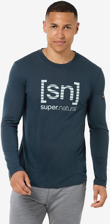 Immagine prodotto Super Natural Grid Logo L/S (M)