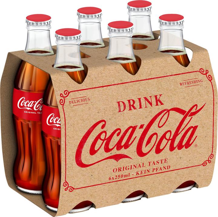 Produktbild Coca Cola Coca-Cola (6 x 25 cl)
