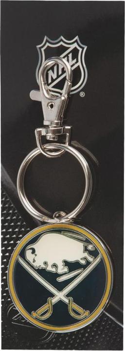 Actual product image Inglasco Buffalo Sabres NHL Logo Keyring
