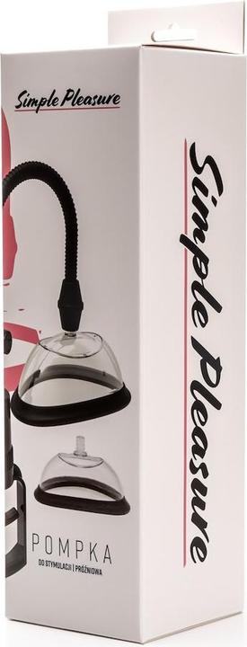 Simply Pleasure Vaginale Stimulationspumpe mit zwei austauschbaren Köpfen