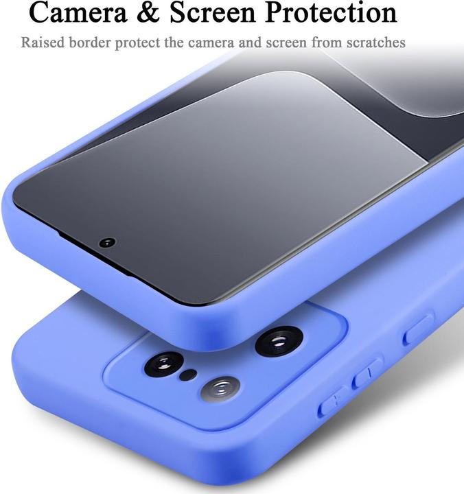 Image du produit Cadorabo Housse pour Xiaomi 13 Pro 5G TPU avec protection liquide Design en silicone (Xiaomi Redmi Note 13 Pro 5G)