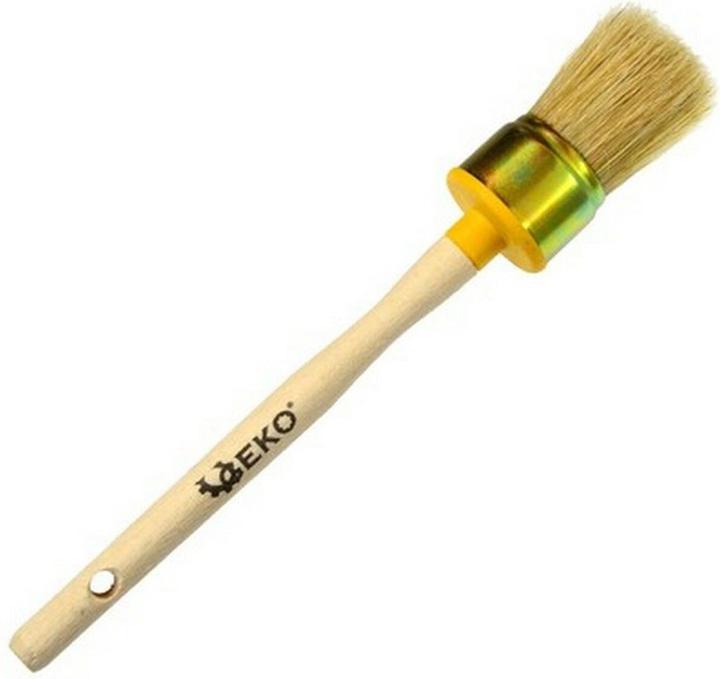 GEKO Rundbürste, 30 mm, Holzstiel (30 mm)