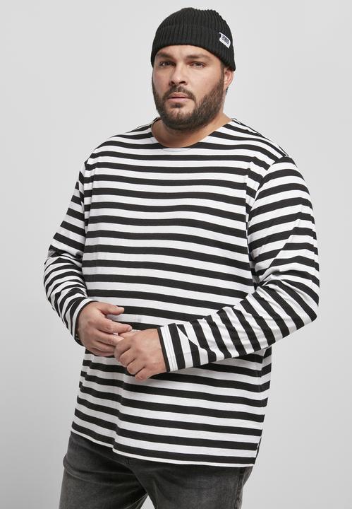 Produktbild Urban Classics Regular Stripe LS (S)