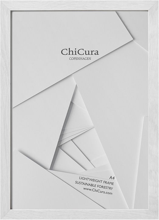 Actual product image ChiCura Wooden Frame - Glass (A4)