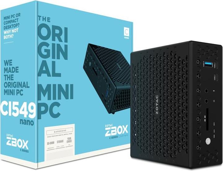 Produktbild Zotac ZBOX CI549 Nano (Intel Core i5-7300U)
