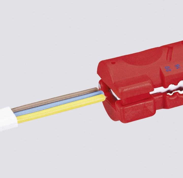 Produktbild Knipex Abmantelungswerkzeug für Flach- und Rundkabel (125 mm)