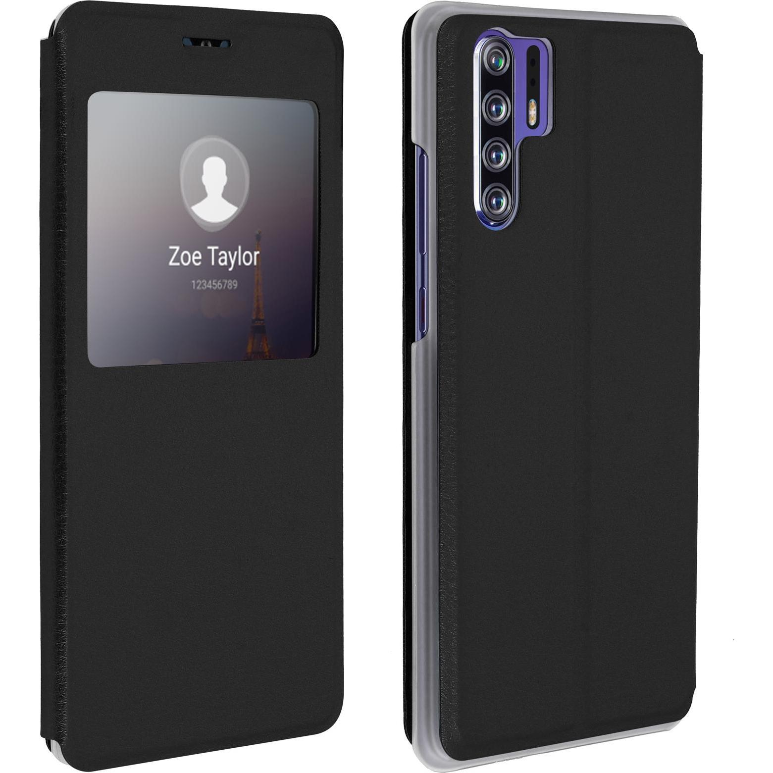 Avizar Sview Series (Huawei P30 Pro), Smartphone Hülle, Schwarz