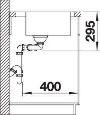 Produktbild Blanco DIvon II 8-IF (Einbauspüle, 51 cm, 86 cm)