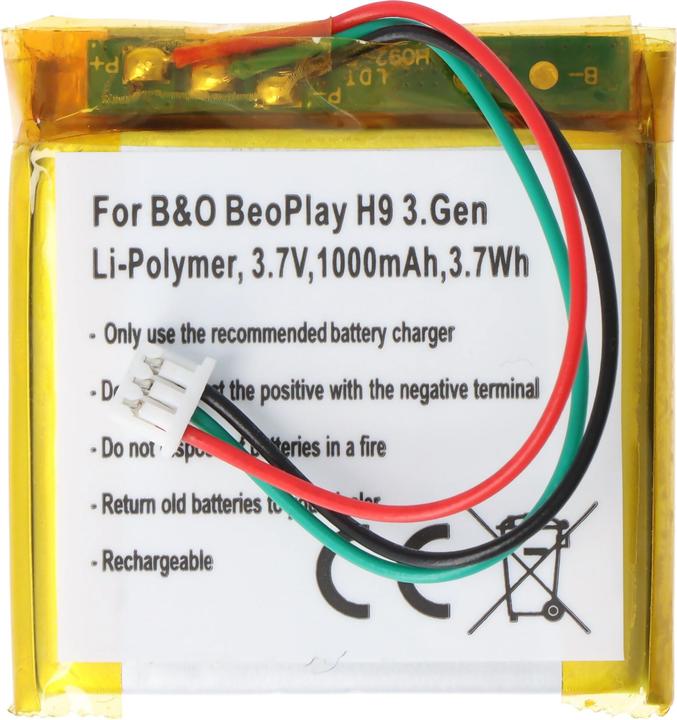 Produktbild AccuCell Akku Bang & Olufsen BeoPlay H9 3. Gen