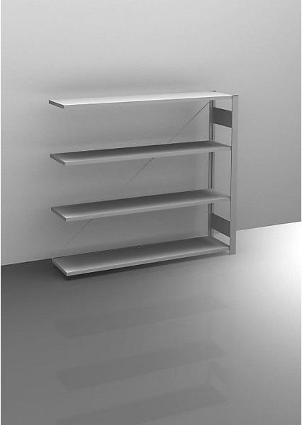 Actual product image Hofe Sideboard boltless shelving unit, galvanised