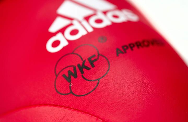 Actual product image adidas Shin & Instep Guards WKF approved red, 661.35 (40, 41)