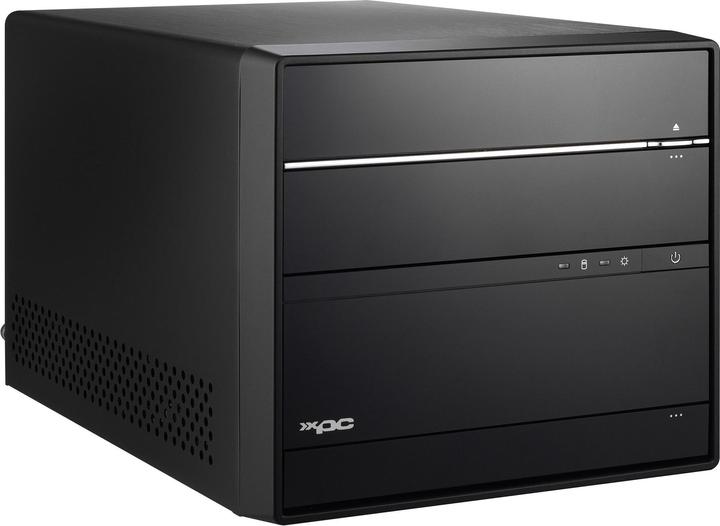 Productafbeelding Shuttle Socket LGA1200, Intel H570, 4 x SATA, 4 x DDR4-3200, 2 x Gigabit LAN (Intel Core i3, Intel Core Skylake-S)