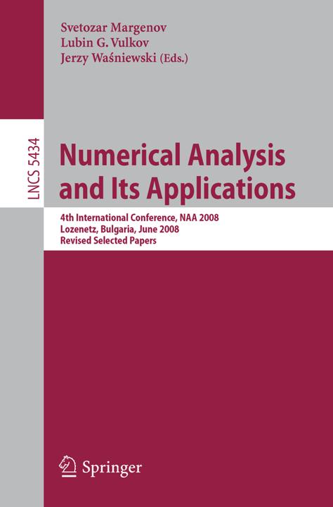 Numerical Analysis and Its Applications (Englisch, Jerzy Wasniewski, Lubin Georgiev Vulkov, Svetozar D. Margenov, 2009)