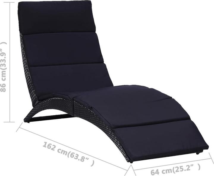 Immagine prodotto vidaXL Sonnenliege (162 cm)