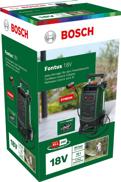 Produktbild Bosch Home & Garden Fontus 18V (Akkubetrieb)