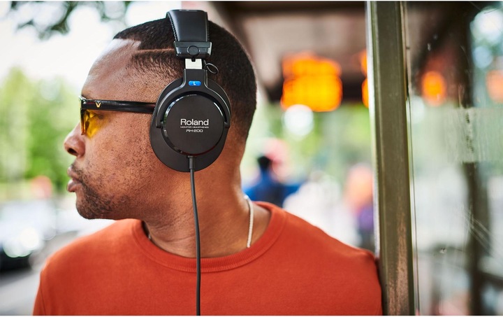 Actual product image Roland RH-200 (No noise cancelling, Cable)