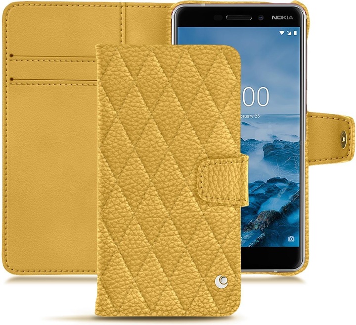 Noreve Lederschutzhülle Wallet (Nokia 6 (2018))